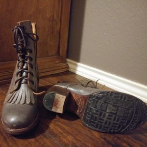 Bed Stu Lace up booties